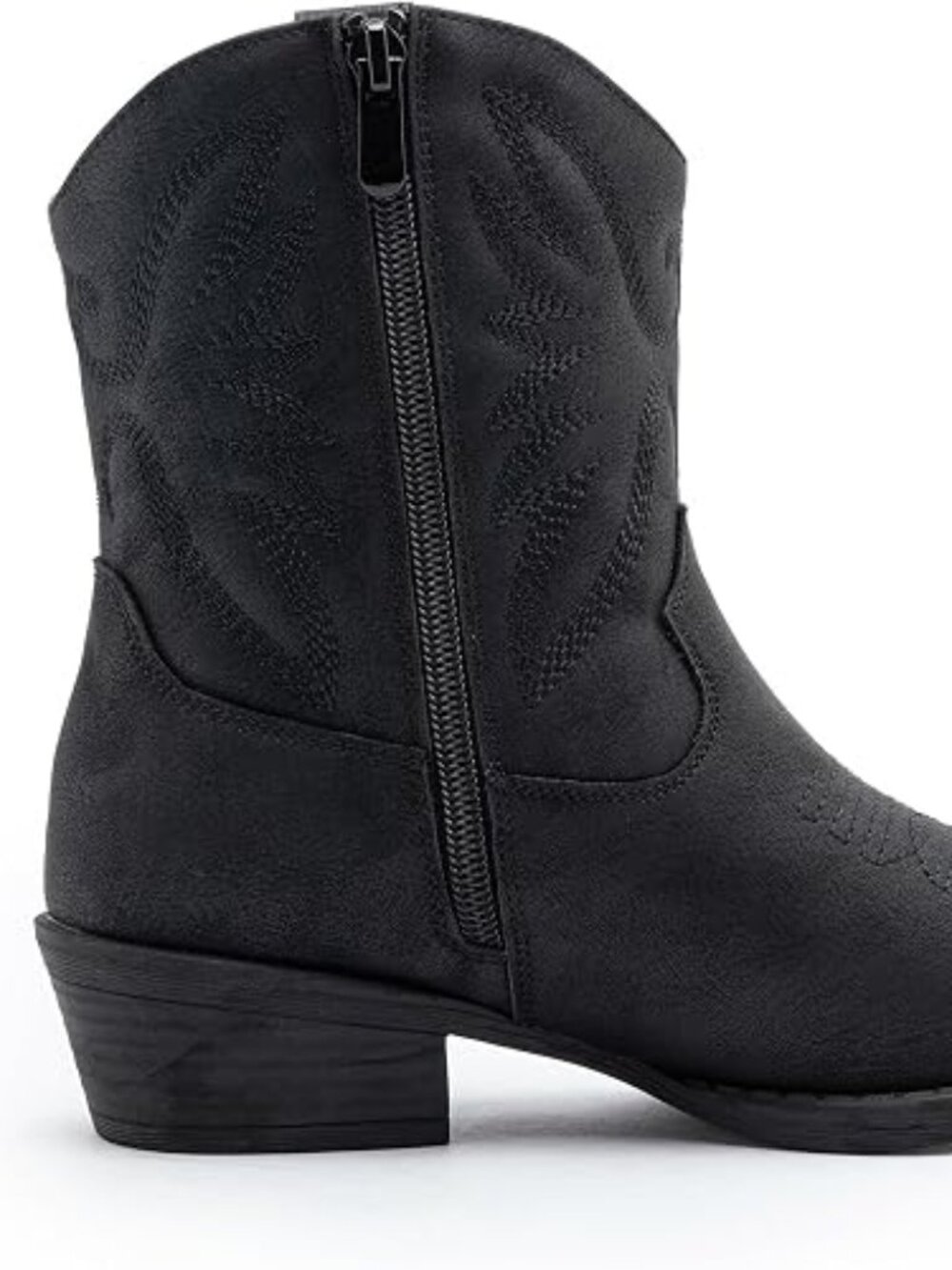 NEW Women's Black Western Embroidered Cowboy Boots Size 10 - Picture 5 of 9